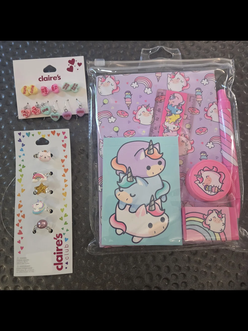 NWT Claire's 3 Piece Bundle